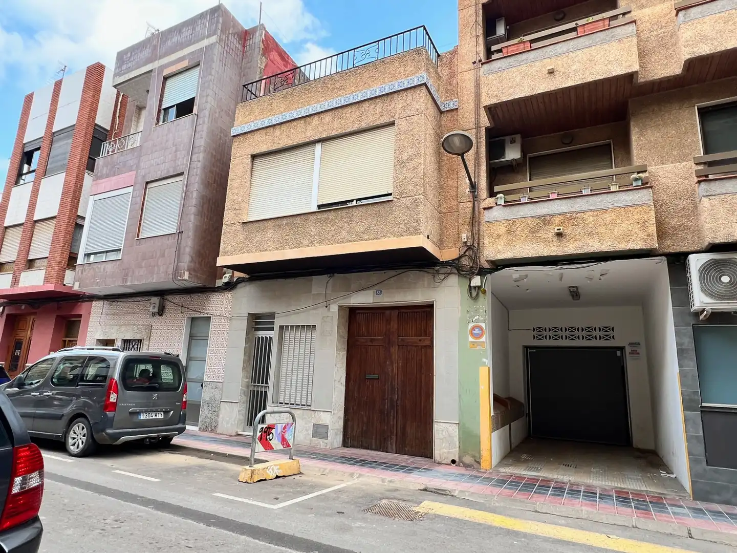 Vista exterior de Casa o xalet en venda en Albal amb Aire condicionat i Terrassa