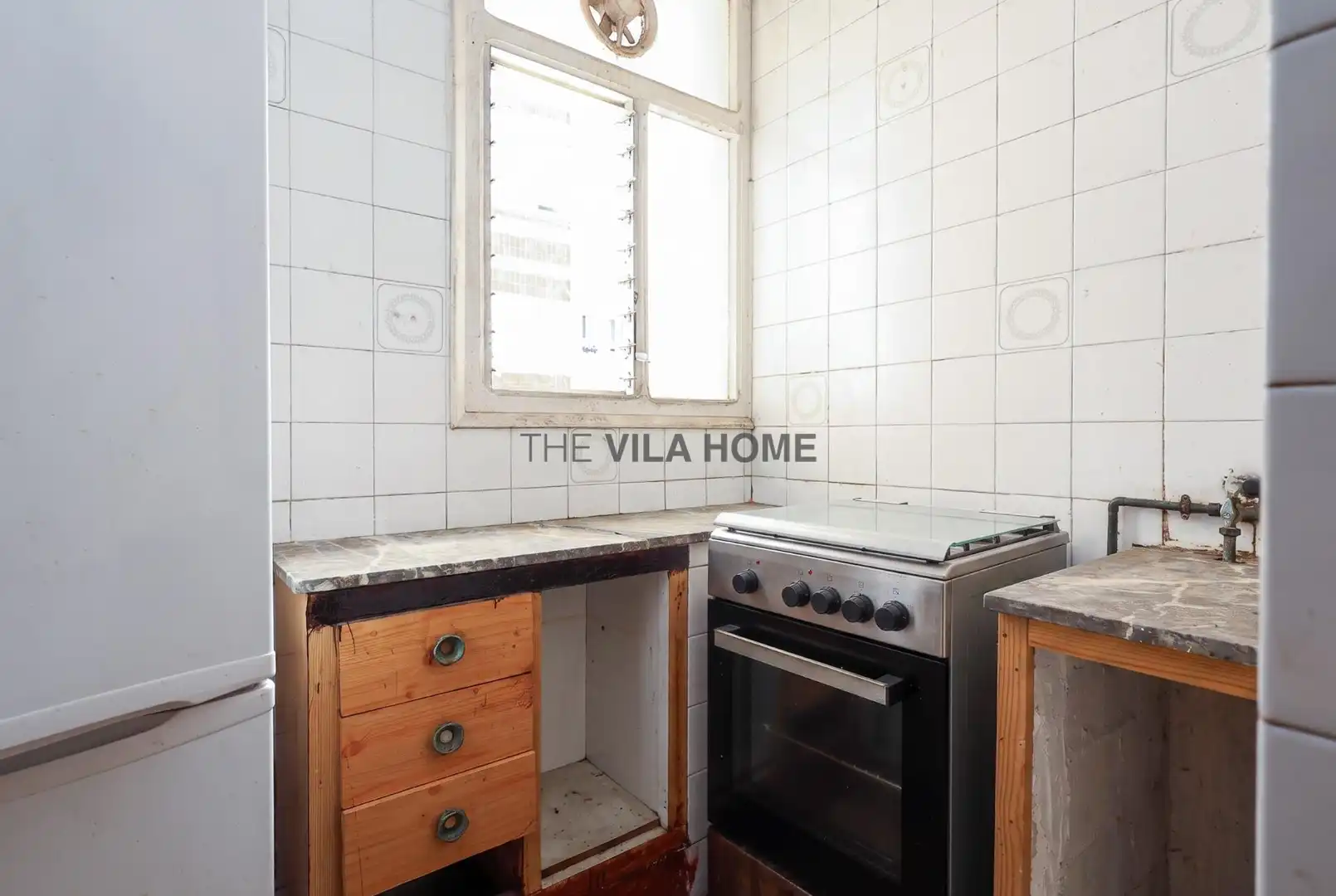 Küche von Wohnung zum Verkauf in Vilanova i la Geltrú mit Balkon