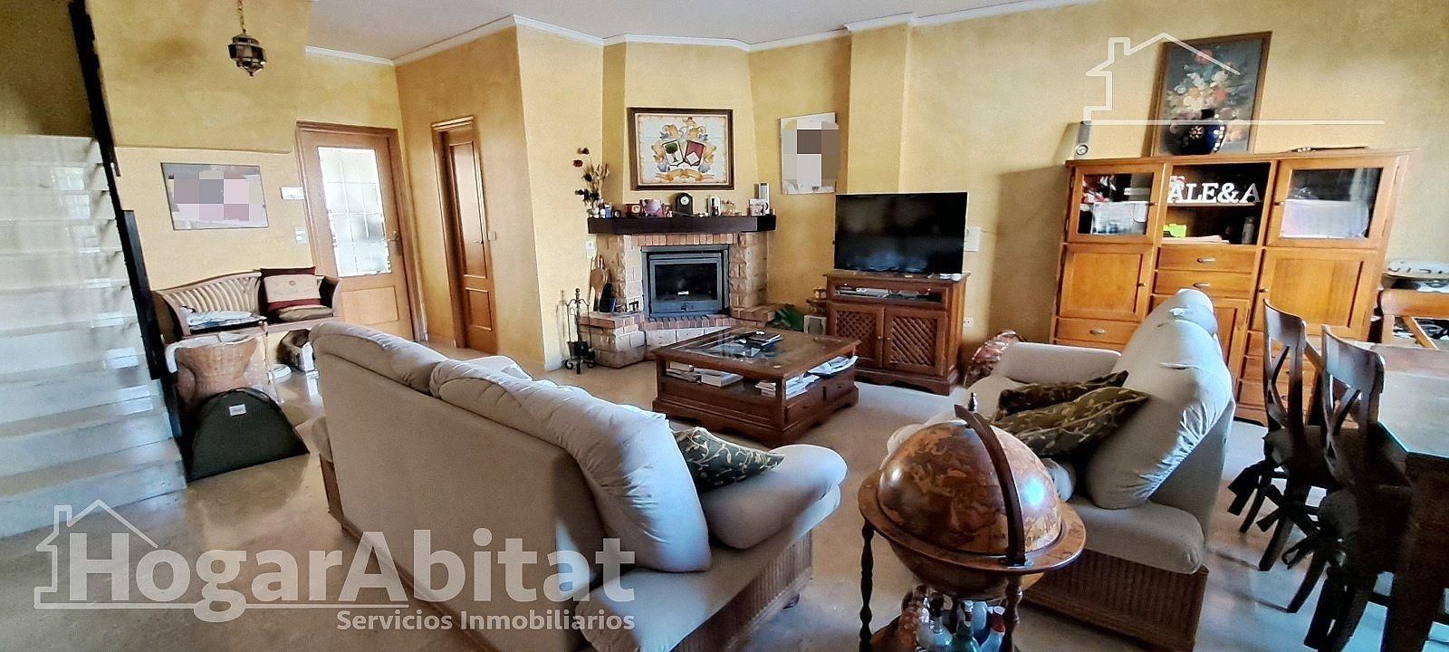 Sala de estar de Casa adosada en venta en Gandia con Aire acondicionado, Terraza y Trastero