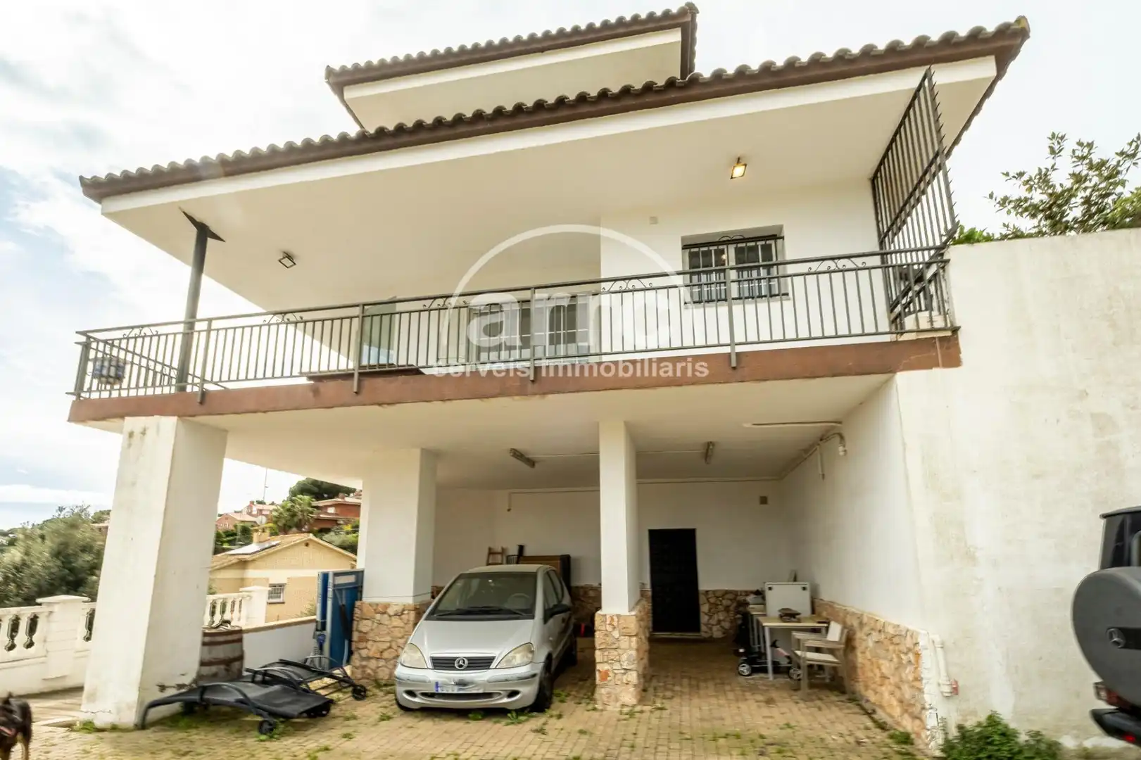 Vista exterior de Casa o chalet en venta en Arenys de Mar con Calefacción, Jardín privado y Terraza