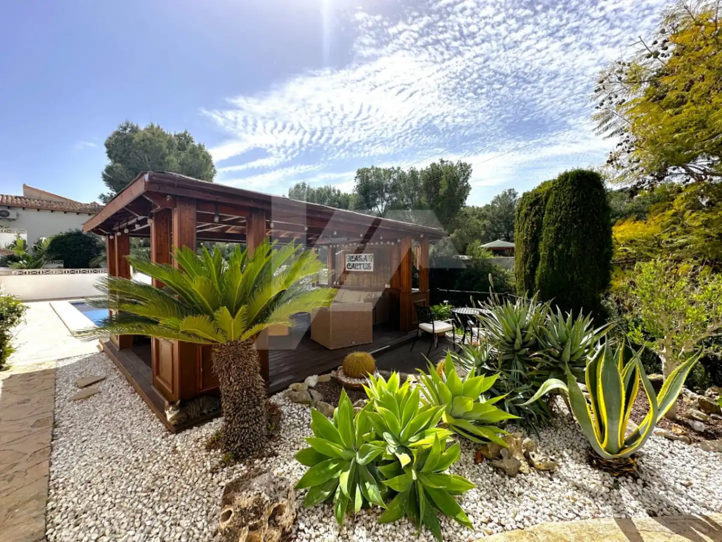 Terrassa de Casa o xalet en venda en Benissa amb Aire condicionat, Calefacció i Jardí privat