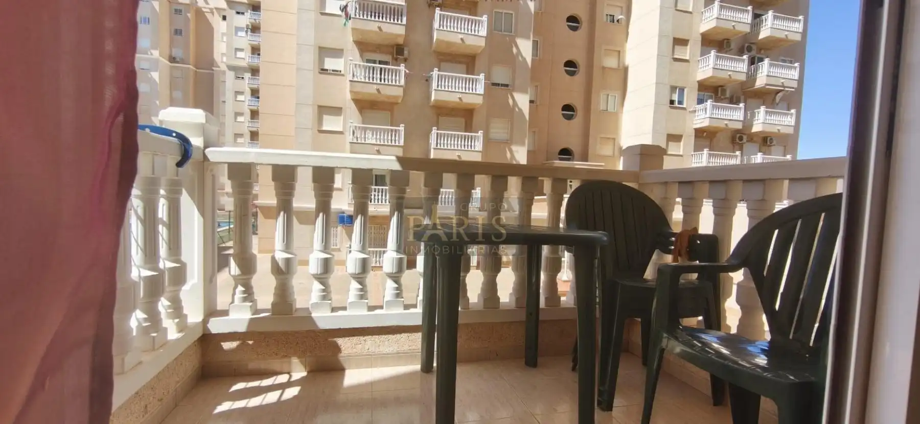 Terrassa de Pis de lloguer en Cartagena amb Moblat, Balcó i Piscina comunitària