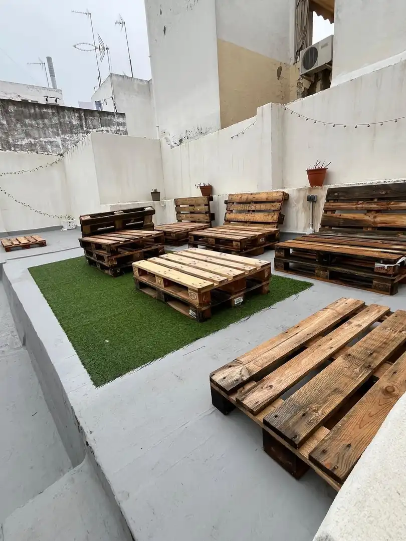 Terrasse von Gebäude zur Miete in Sevilla