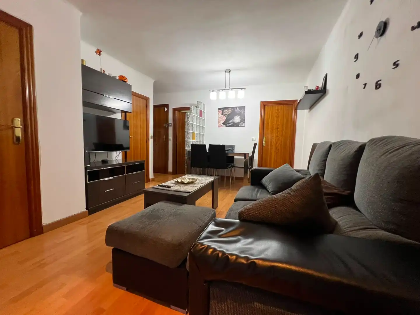 Sala de estar de Piso en venta en Badalona con Aire acondicionado y Alarma