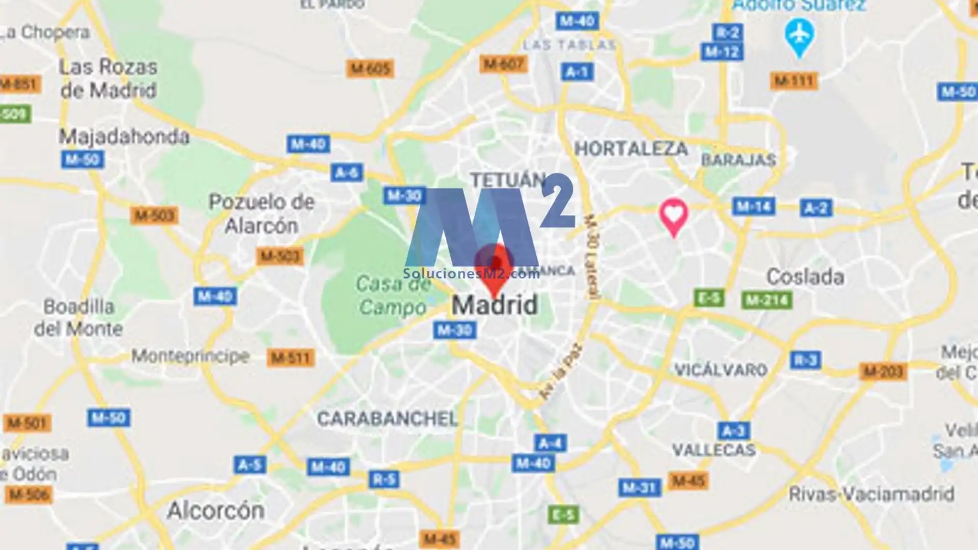 Exterior view of Residential for sale in  Madrid Capital