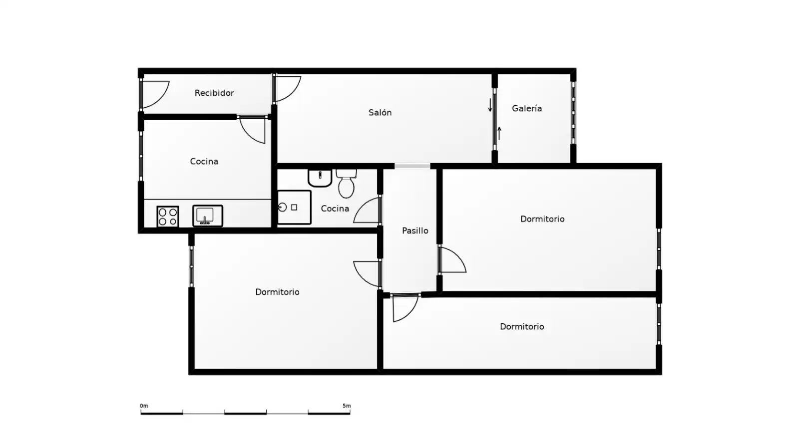 Piso en venta en Madrid con Aire acondicionado, Calefacción y Terraza