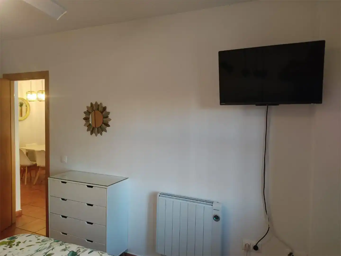 Bedroom of Apartments for rent in Vera  with Air Conditioner and Swimming Pool