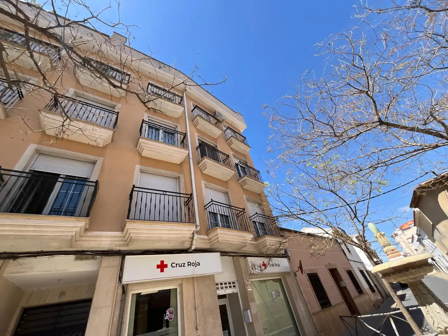 Vista exterior de Piso en venta en Tomelloso