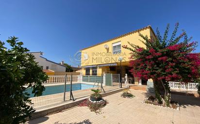 Exterior view of House or chalet for sale in Benidorm  with Terrace and Swimming Pool