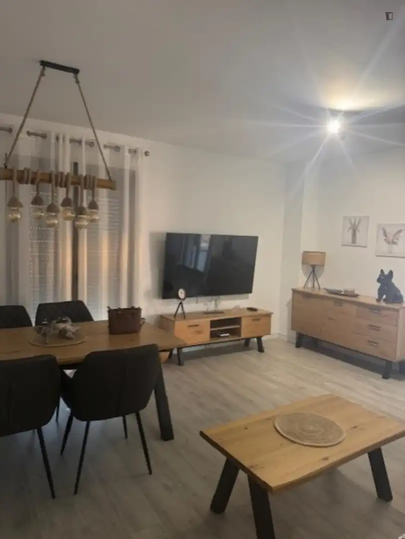 Sala de estar de Apartamento de alquiler en Dos Hermanas con Aire acondicionado, Calefacción y Amueblado