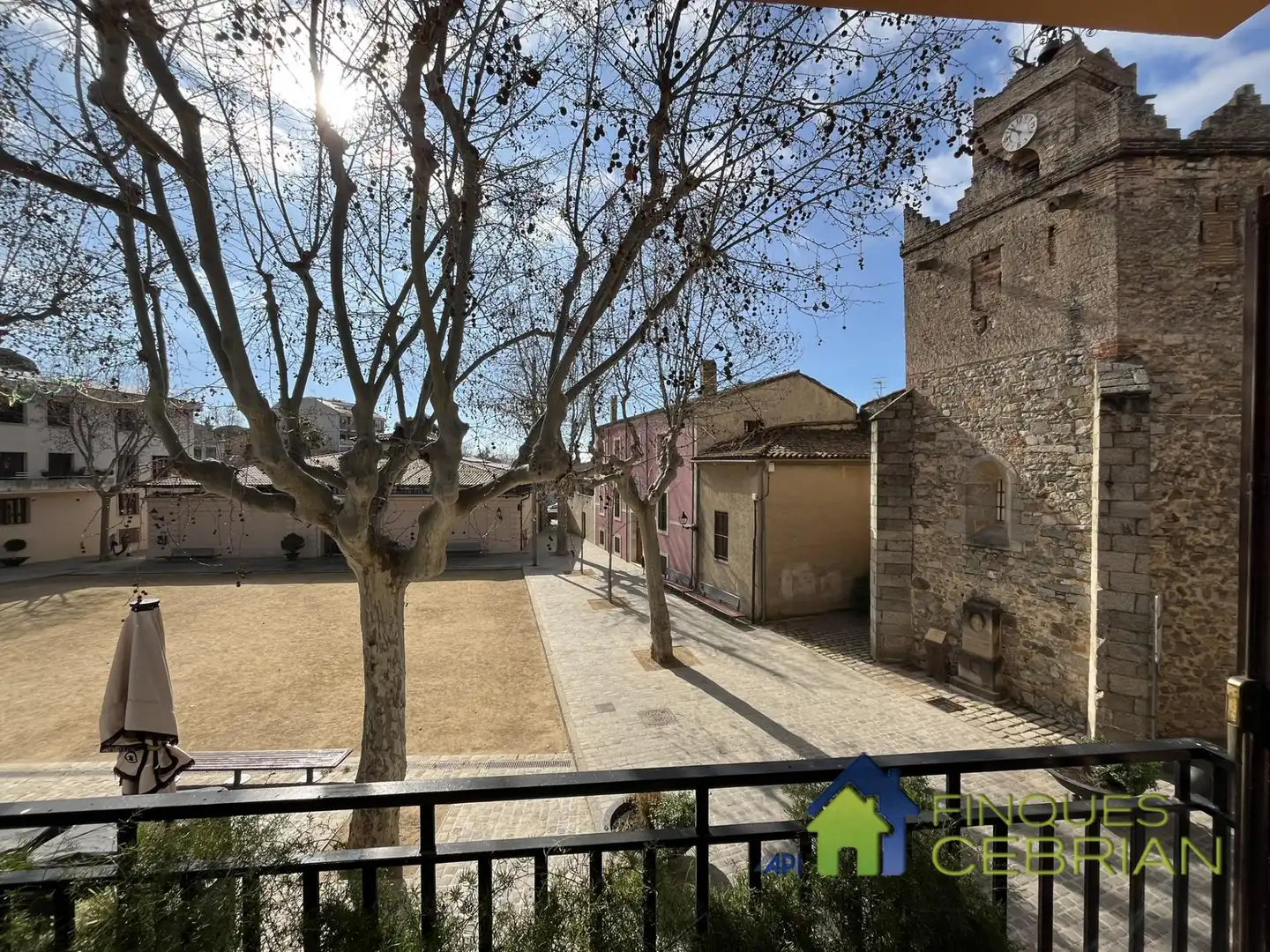 Vista exterior de Ático en venta en Alella con Calefacción