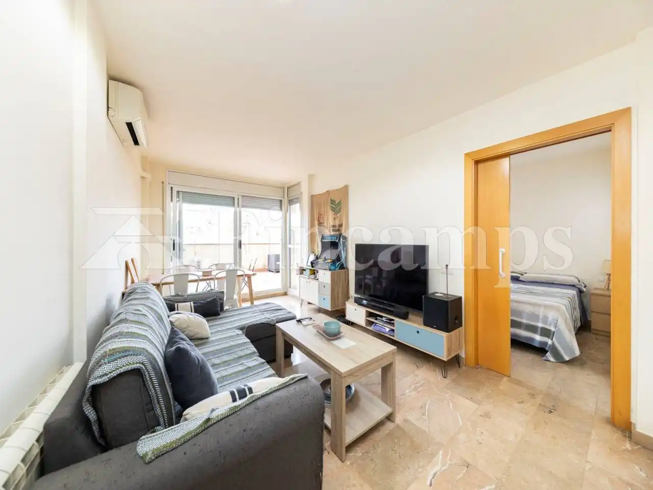 Living room of Flat for sale in Sabadell  with Heating and Storage room