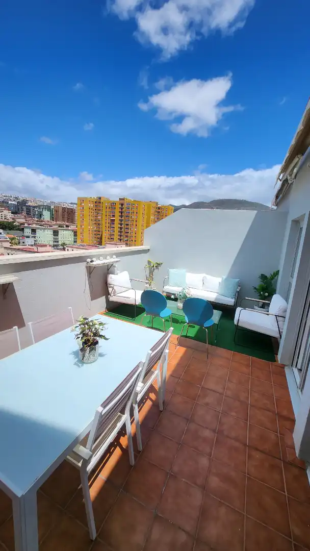 Terraza de Ático en venta en Santa Cruz de Tenerife con Aire acondicionado, Calefacción y Parquet