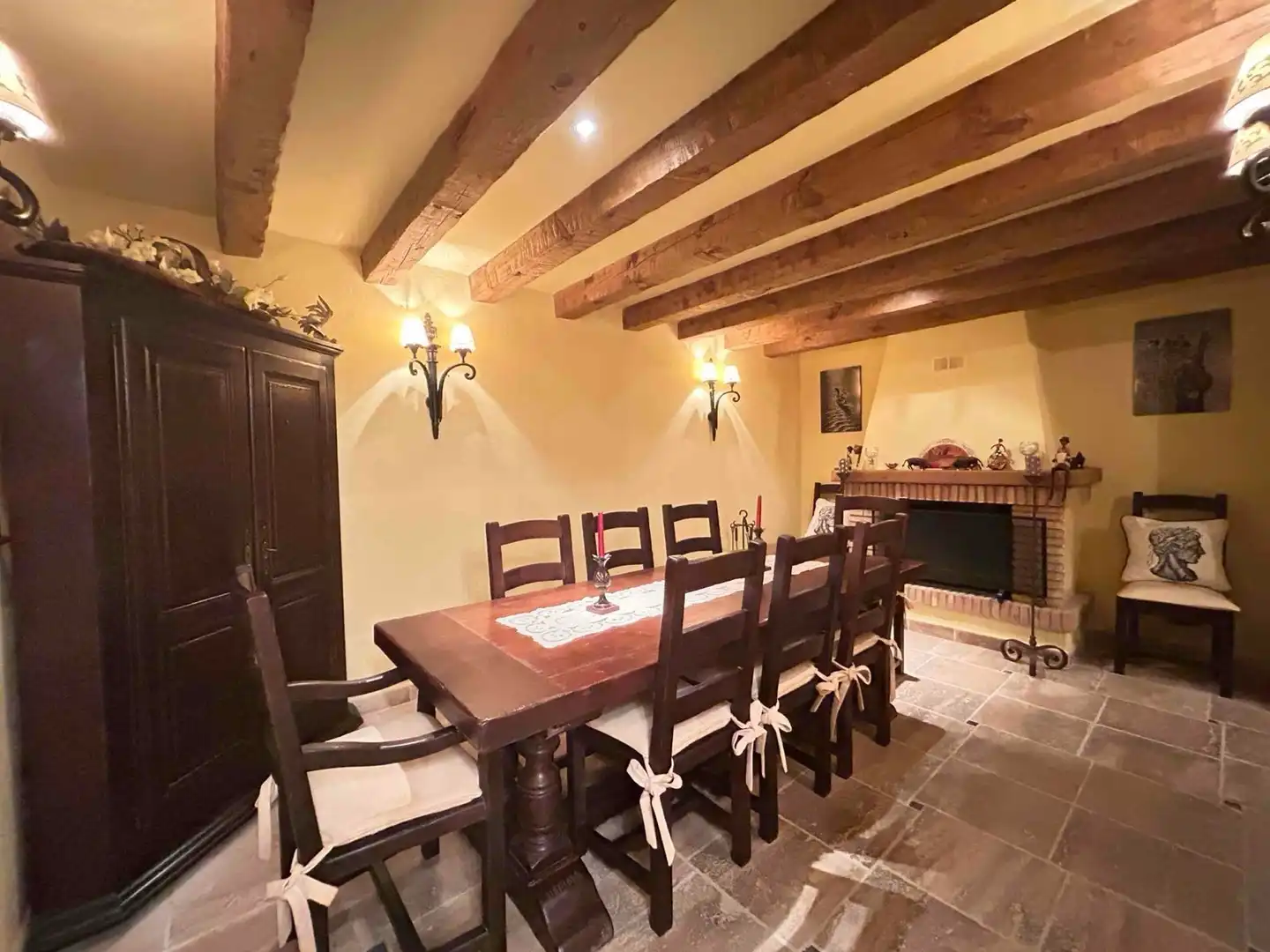 Comedor de Casa o chalet en venta en Cuevas del Almanzora con Aire acondicionado, Calefacción y Jardín privado