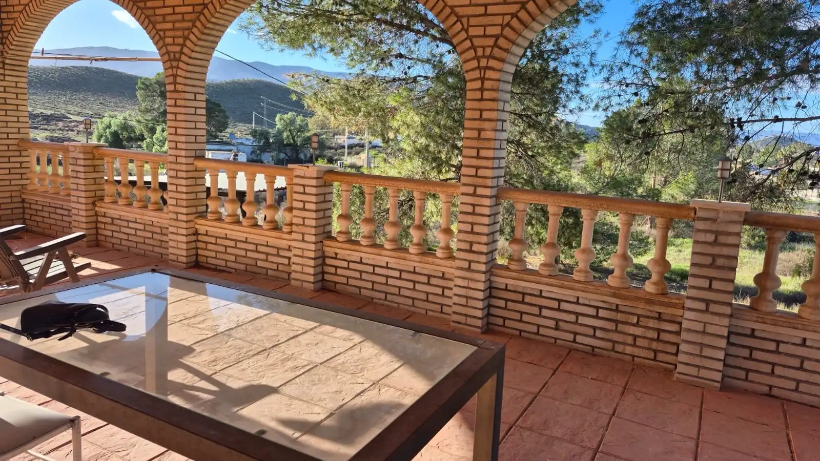 Terraza de Finca rústica en venta en Tabernas con Amueblado