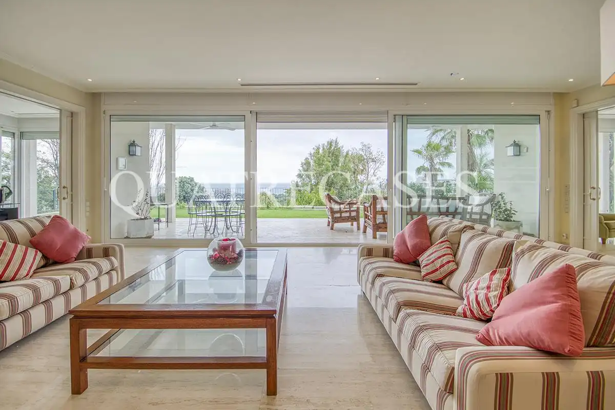 Living room of Houses for sale in Sitges  with Heating, Private garden and Terrace