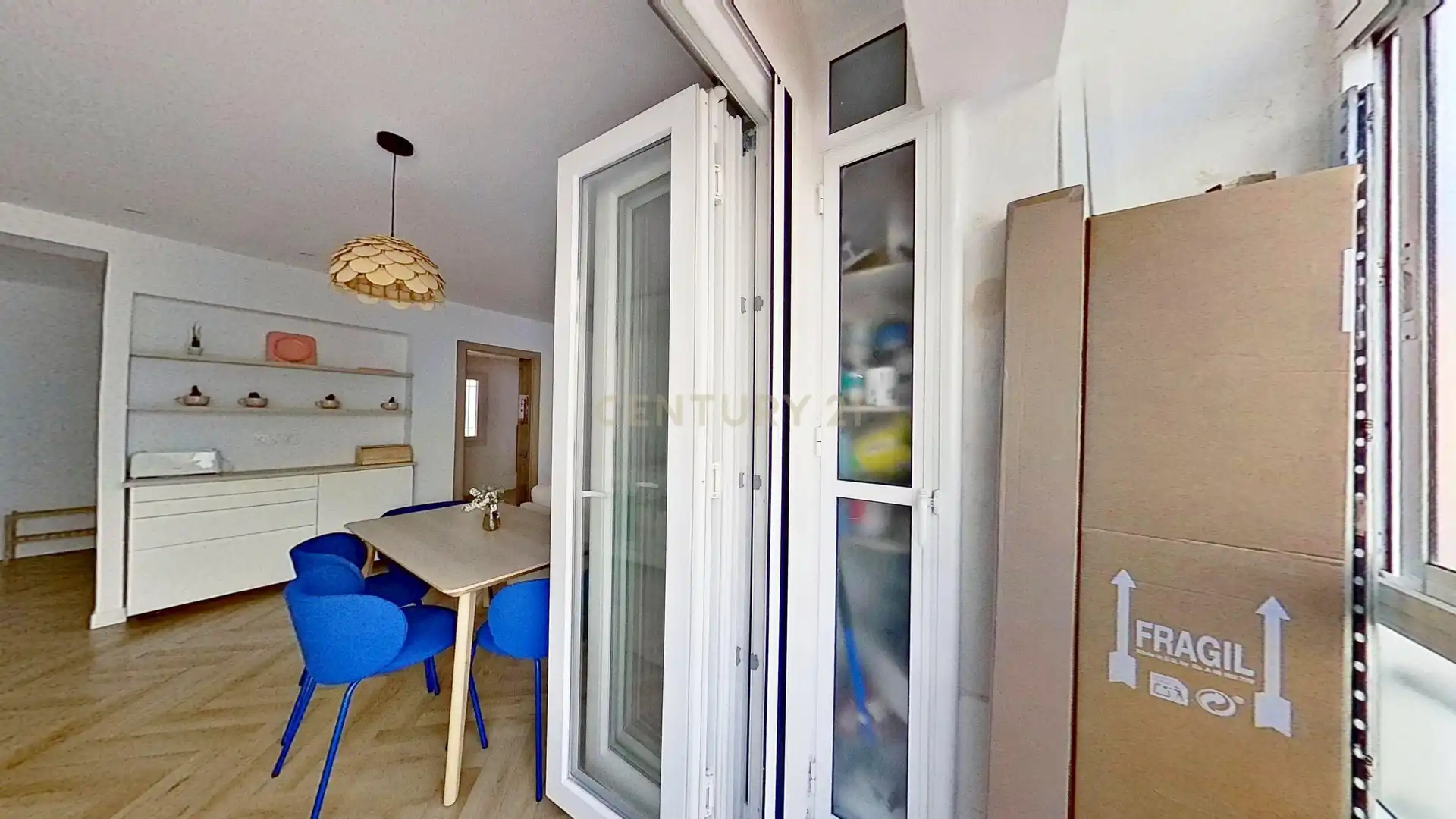 Balcony of Flat for sale in Málaga  with Air Conditioner, Washing machine and Balcony