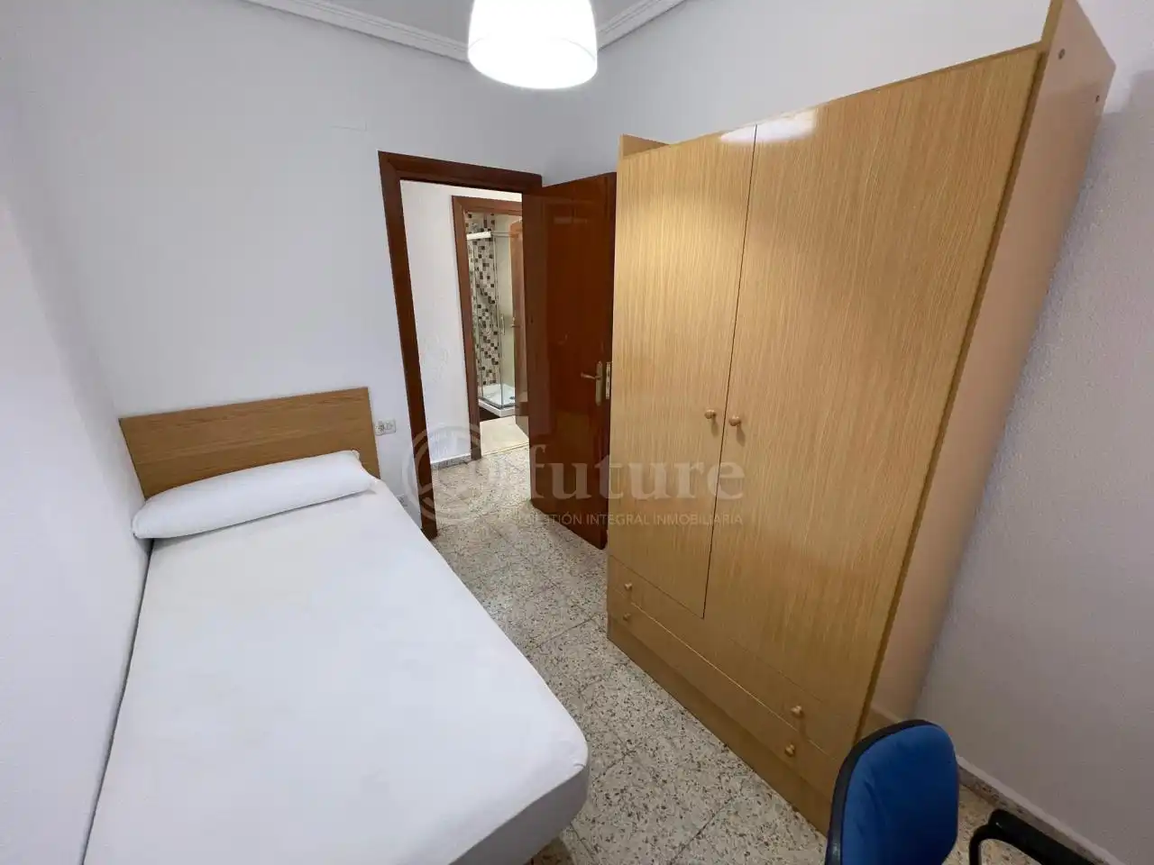 Bedroom of Flat for rent in Salamanca  with Heating, Furnished and Balcony