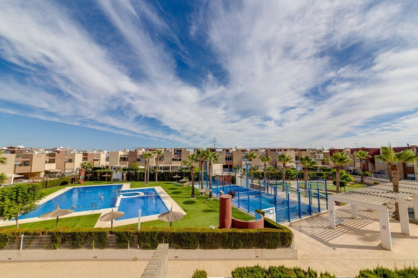 Swimming pool of Country house for sale in Torrevieja  with Heating, Swimming Pool and Community pool