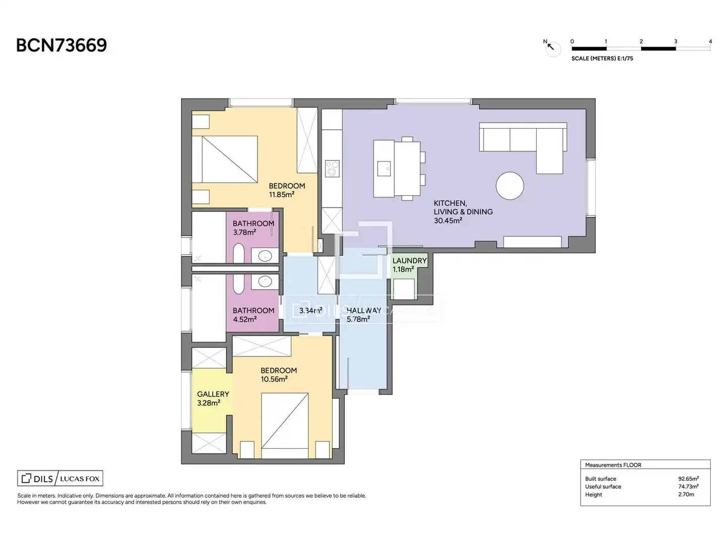 Wohnung mit Aufzug zum Verkauf in Sants - Montjuïc, imagen 28