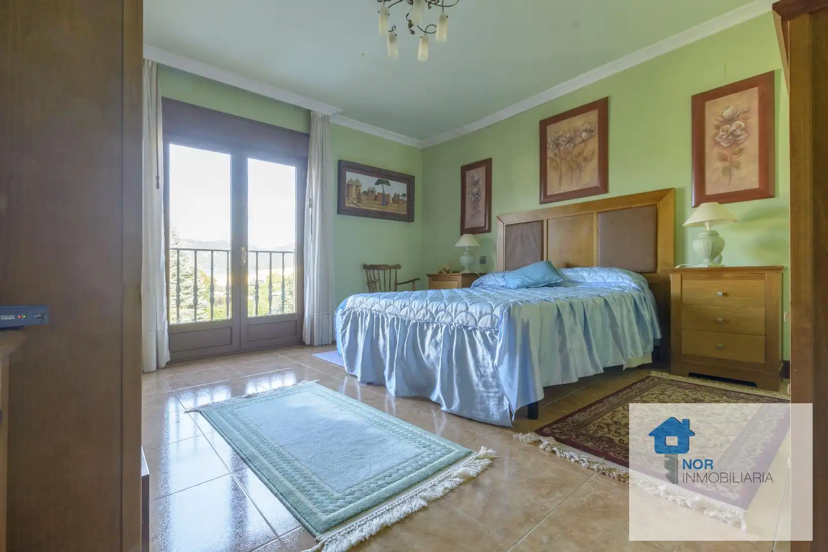 Dormitori de Casa o xalet en venda en Liendo amb Terrassa, Traster i Moblat