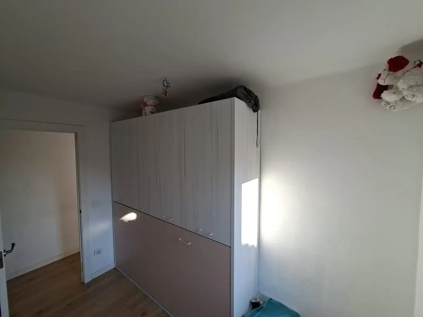 Schlafzimmer von Wohnung zum Verkauf in Badalona mit Parkett, Ofen und Alarm