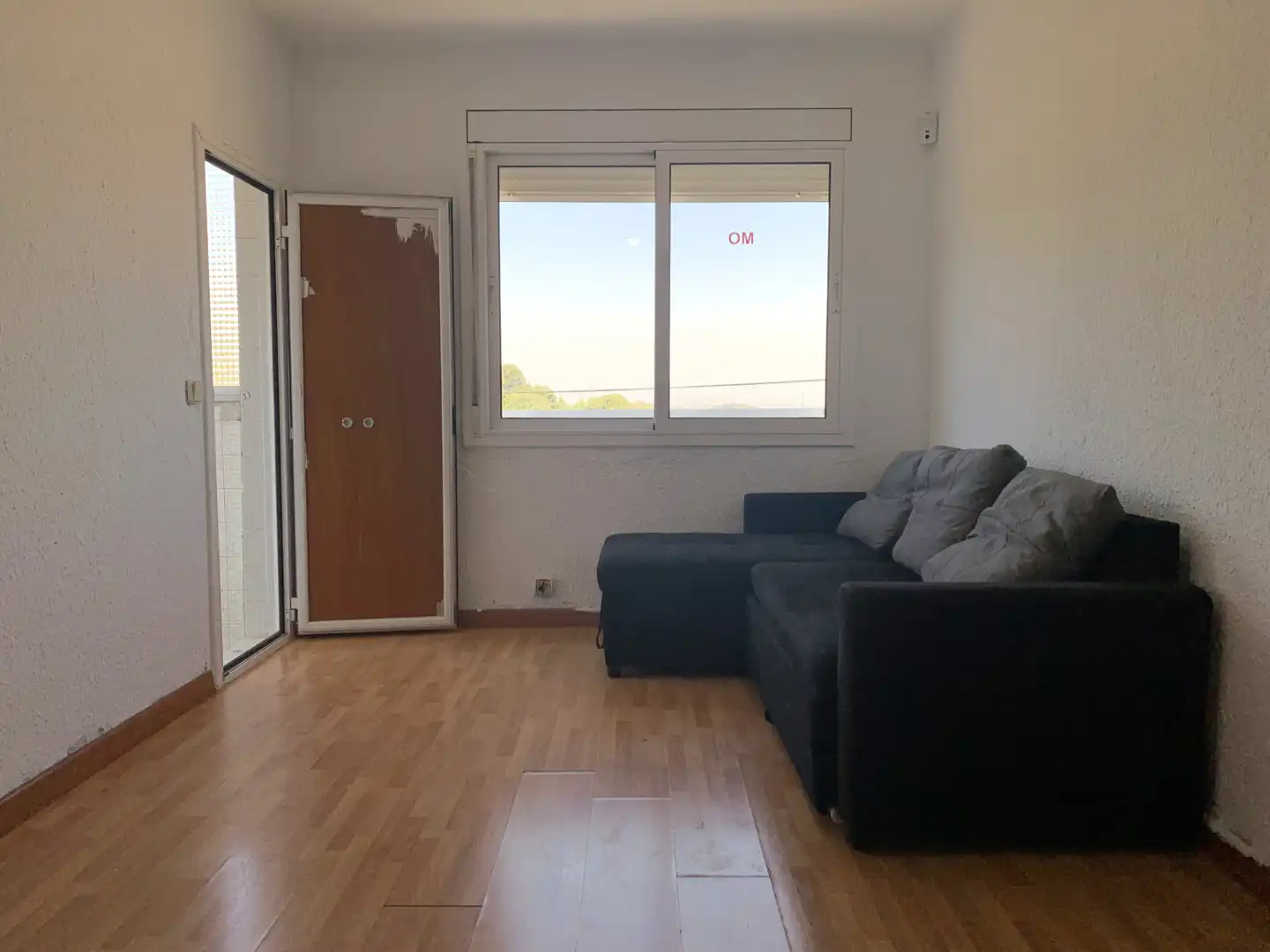 Sala de estar de Ático en venta en Barcelona con Lavadora