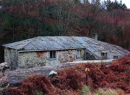 Vista exterior de Casa o xalet en venda en Lugo amb Traster