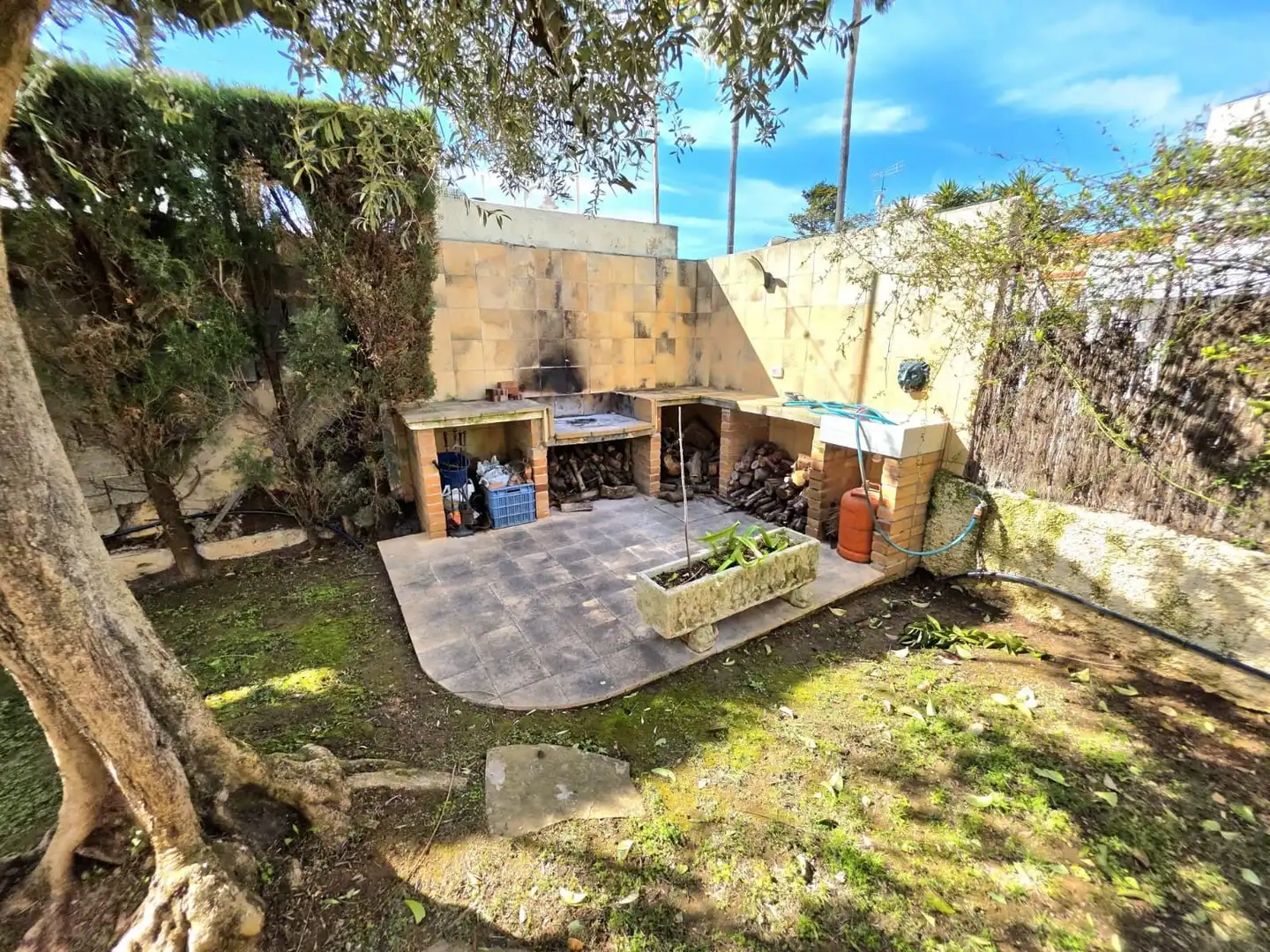 Jardí de Casa o xalet en venda en Castellón de la Plana / Castelló de la Plana amb Calefacció, Jardí privat i Terrassa