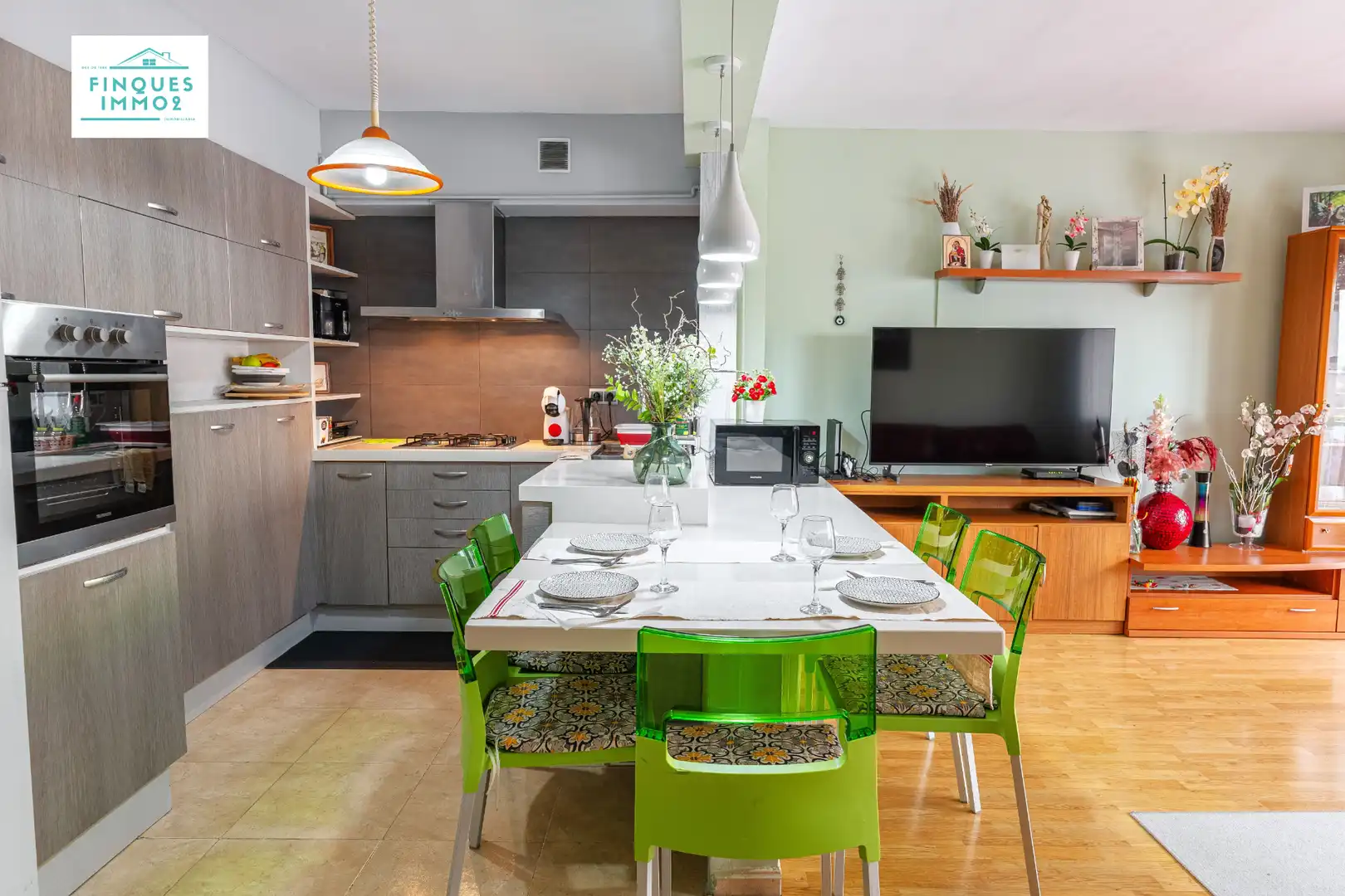 Cocina de Piso en venta en Alcanar con Terraza y Balcón