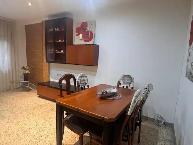 Dining room of Flat for sale in Lleida  with Heating, Storage room and Furnished