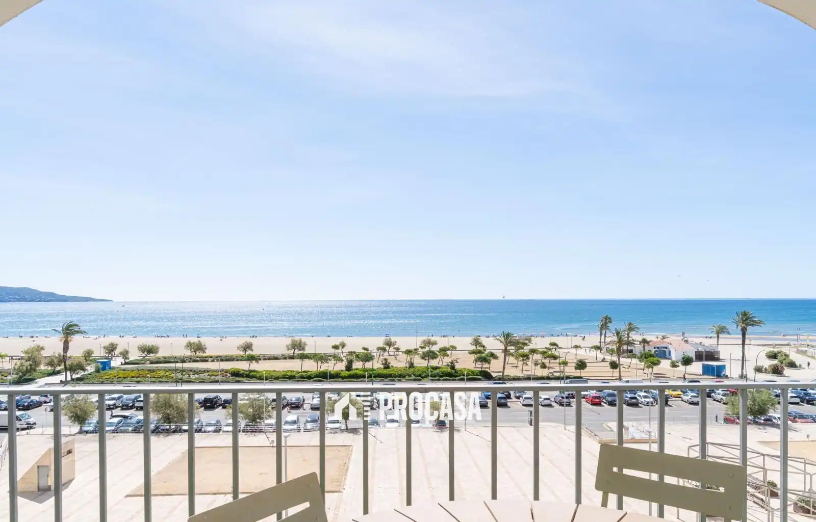 Schlafzimmer von Wohnung zum Verkauf in Empuriabrava mit Klimaanlage, Heizung und Terrasse