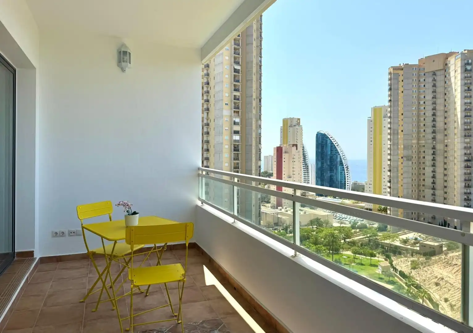 Terrace of Apartments for sale in Benidorm  with Terrace, Storage room and Furnished