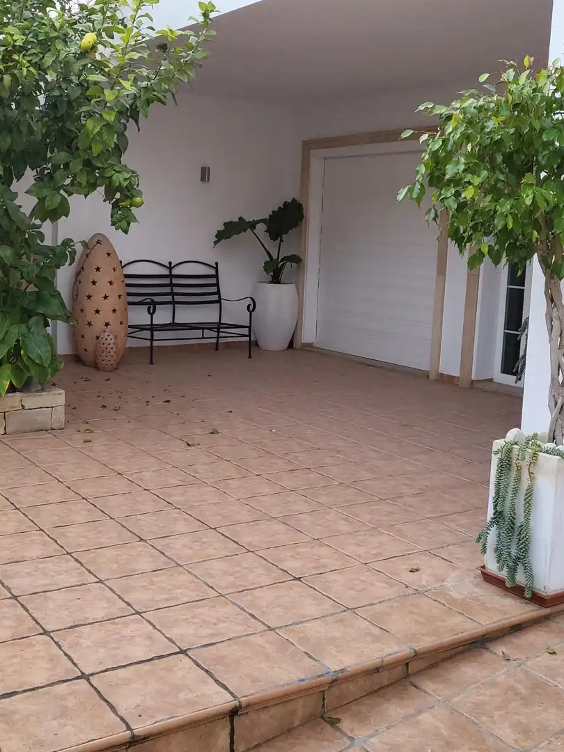 Terraza de Casa o chalet en venta en El Palomar con Aire acondicionado, Jardín privado y Terraza