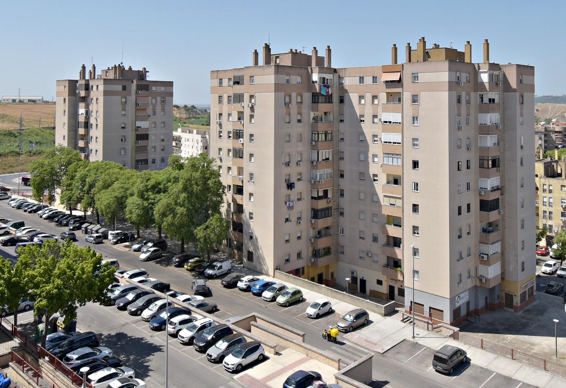 Exterior view of Flat for sale in Jerez de la Frontera  with Air Conditioner and Terrace