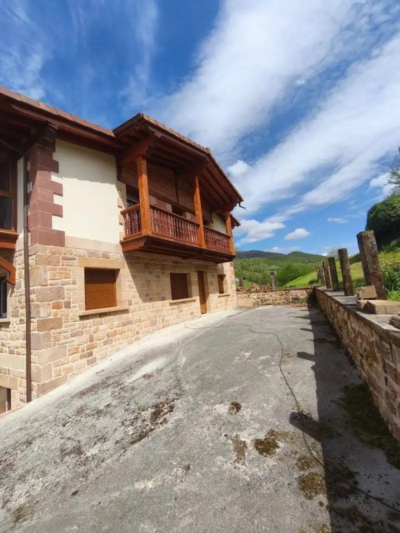 Exterior view of Houses for sale in Rionansa  with Private garden and Terrace