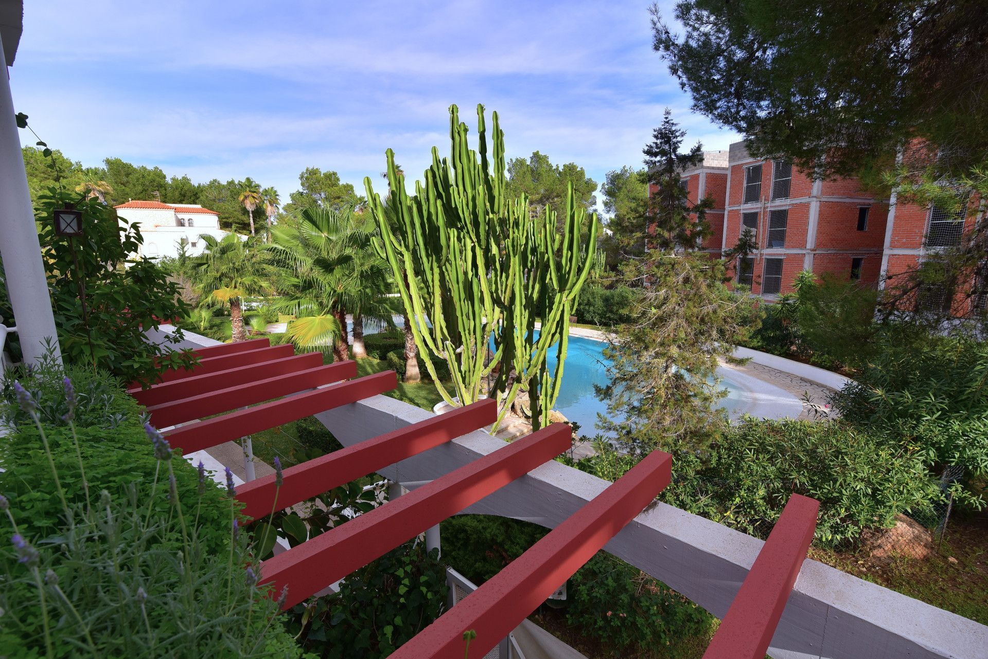 Terrassa de Apartament en venda en Santa Eulària des Riu amb Aire condicionat, Terrassa i Piscina