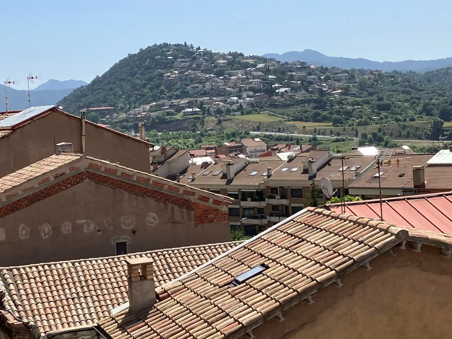 Vista exterior de Piso en venta en Berga