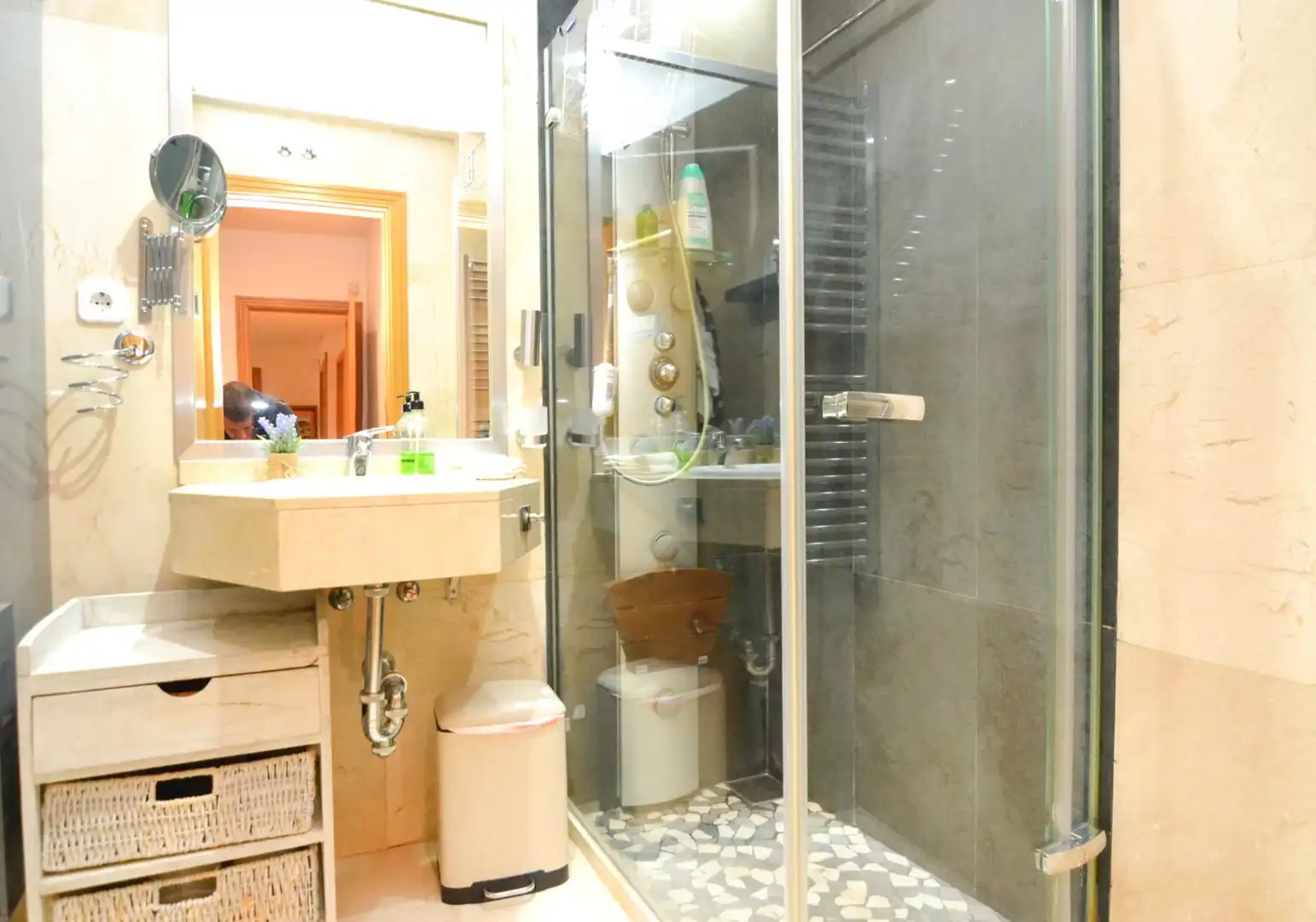 Bathroom of Flat for rent in Villanueva de la Cañada  with Heating and Furnished