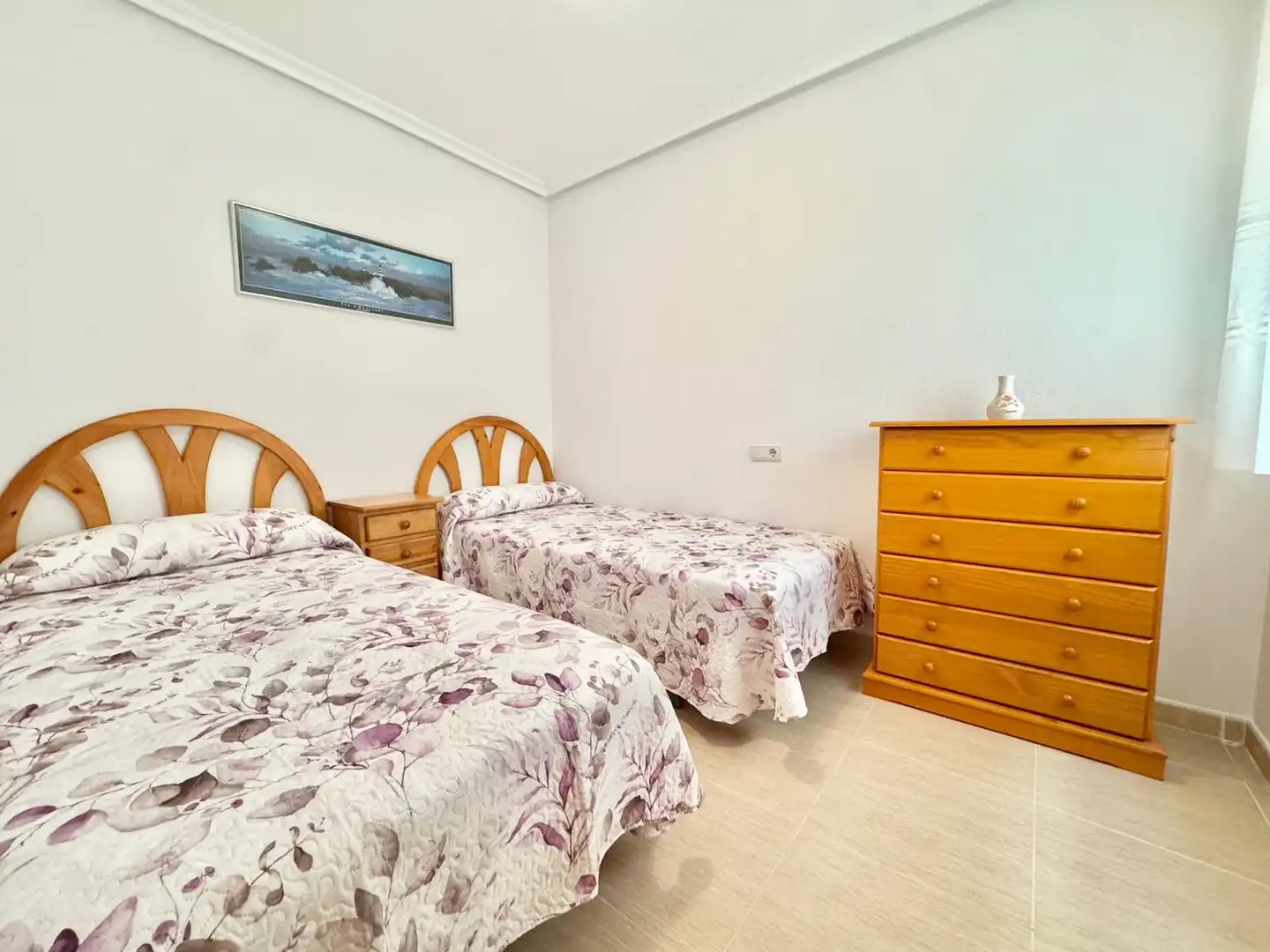 Bedroom of Apartments for rent in Guardamar del Segura  with Air Conditioner, Heating and Furnished