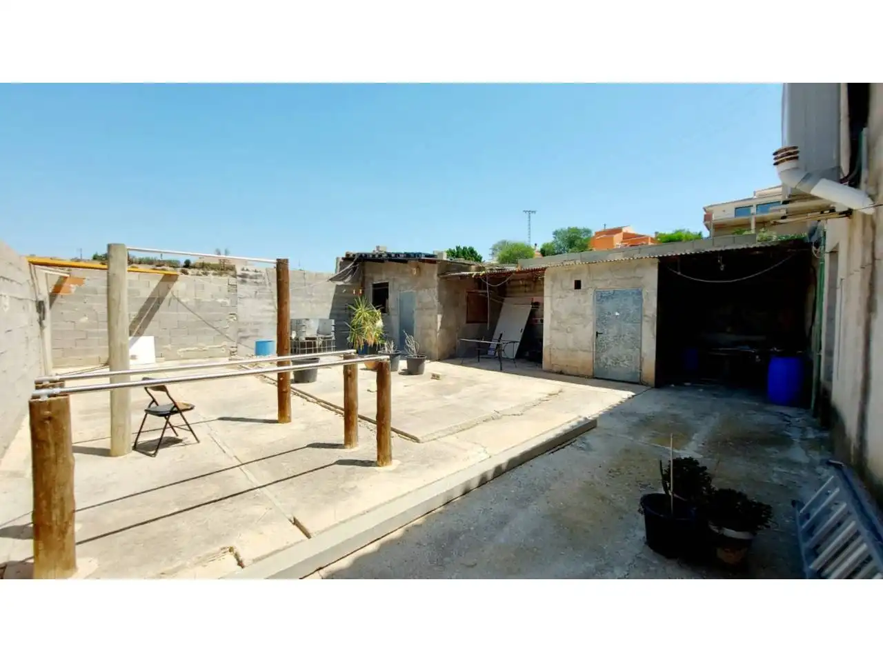 Vista exterior de Casa adosada en venda en Molina de Segura amb Aire condicionat, Jardí privat i Terrassa