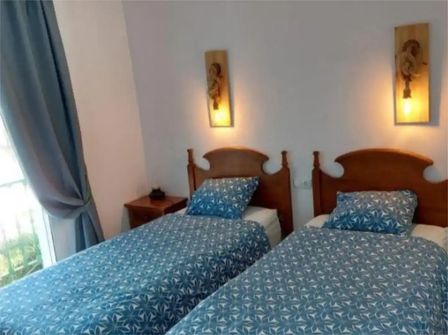 Schlafzimmer von Wohnung zur Miete in Marbella mit Klimaanlage, Privatgarten und Schwimmbad