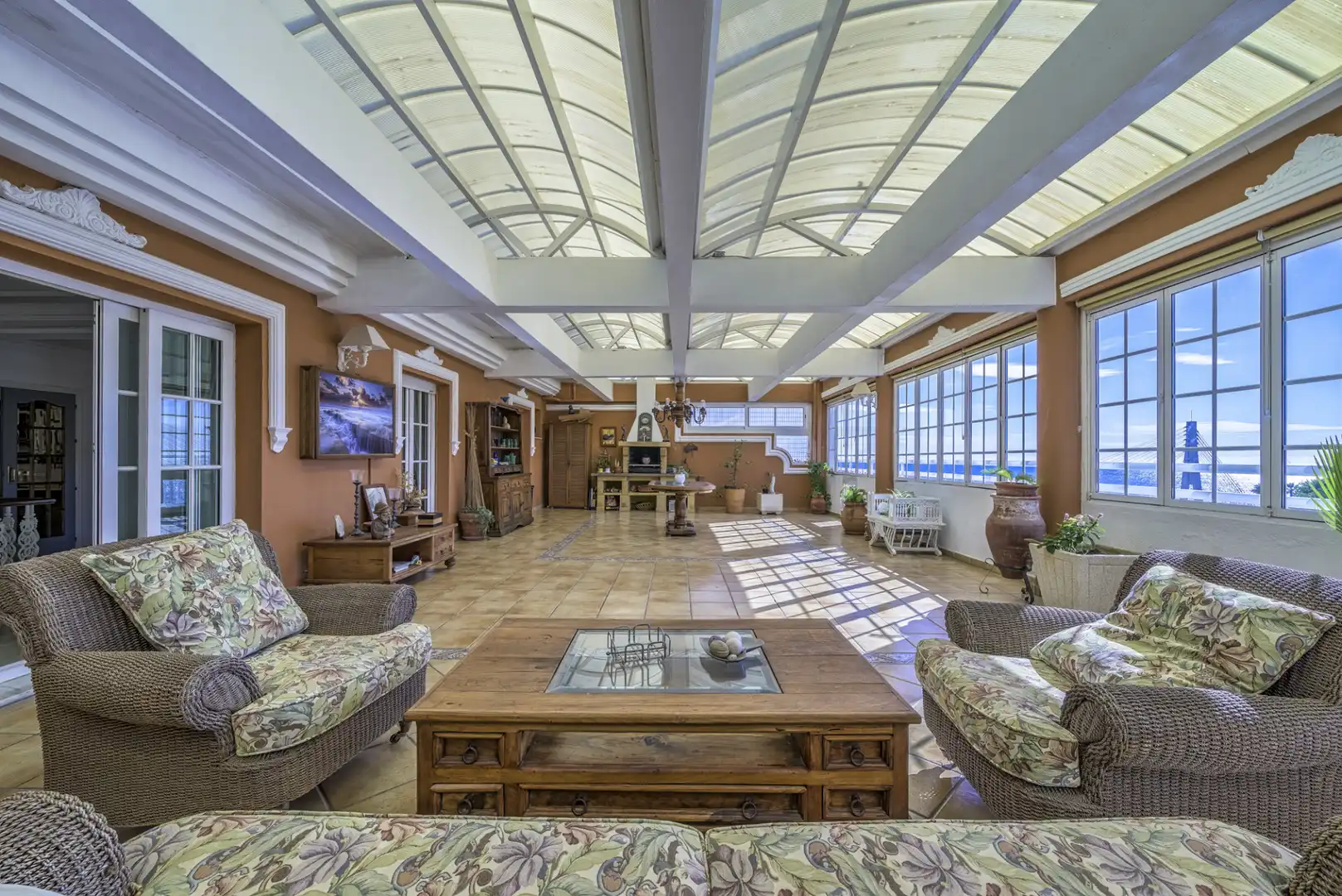 Sala de estar de Ático en venta en Fuengirola con Aire acondicionado, Terraza y Trastero