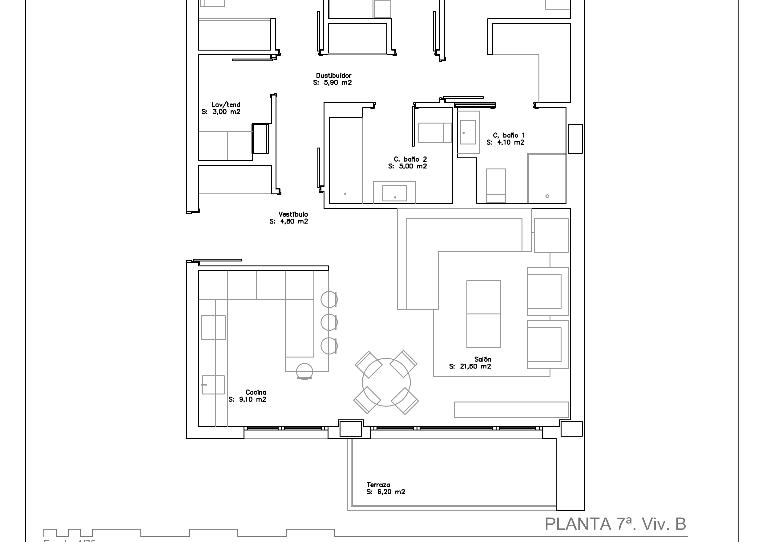 Foto 1 de Piso en venta en Rúa Eloi Maquieira Arquitecto, 10, A Milagrosa, Lugo