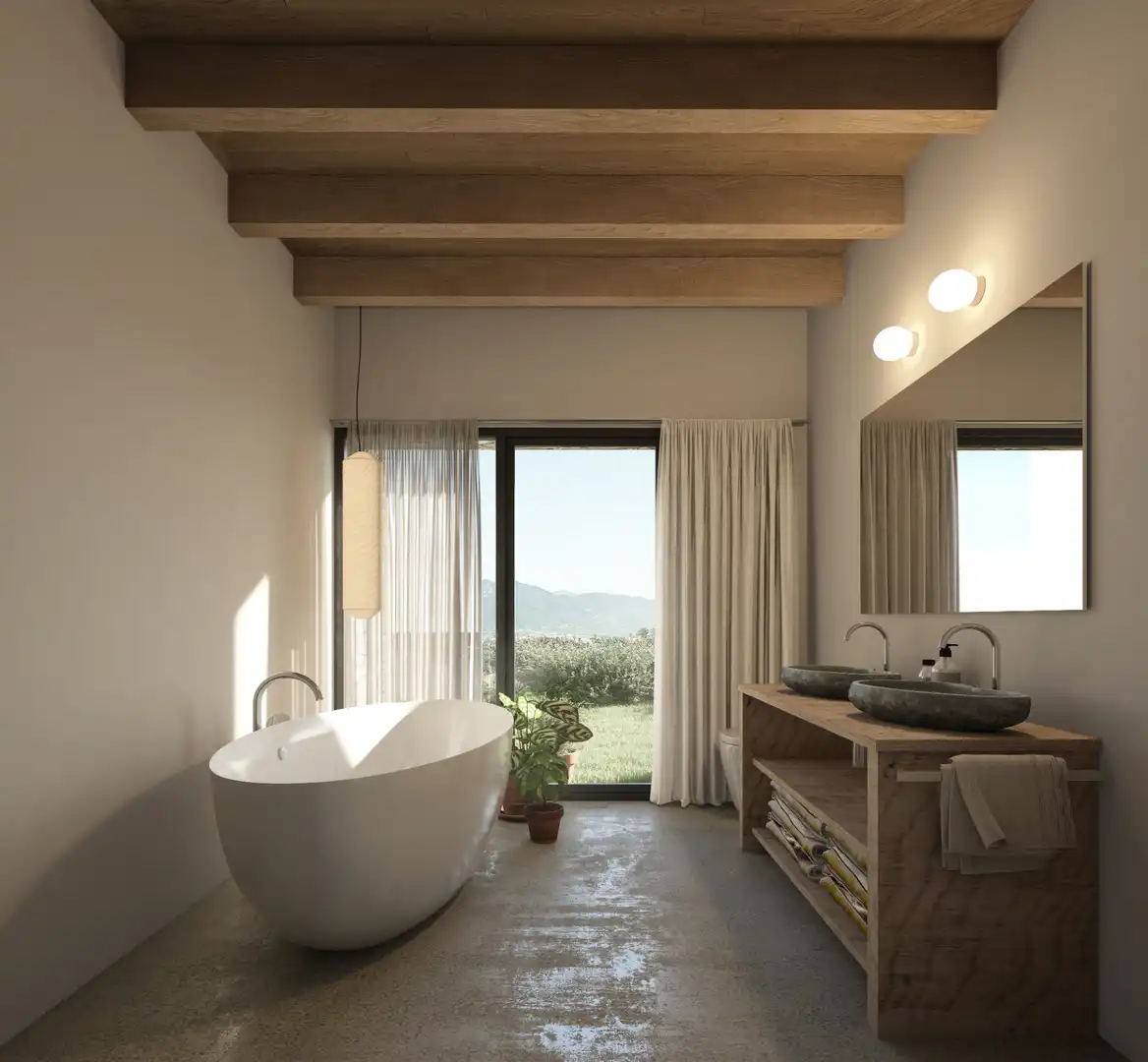 Baño de Casa o chalet en venta en Angoustrine  -  Villeneuve - des - Escaldes con Aire acondicionado, Calefacción y Jardín privado
