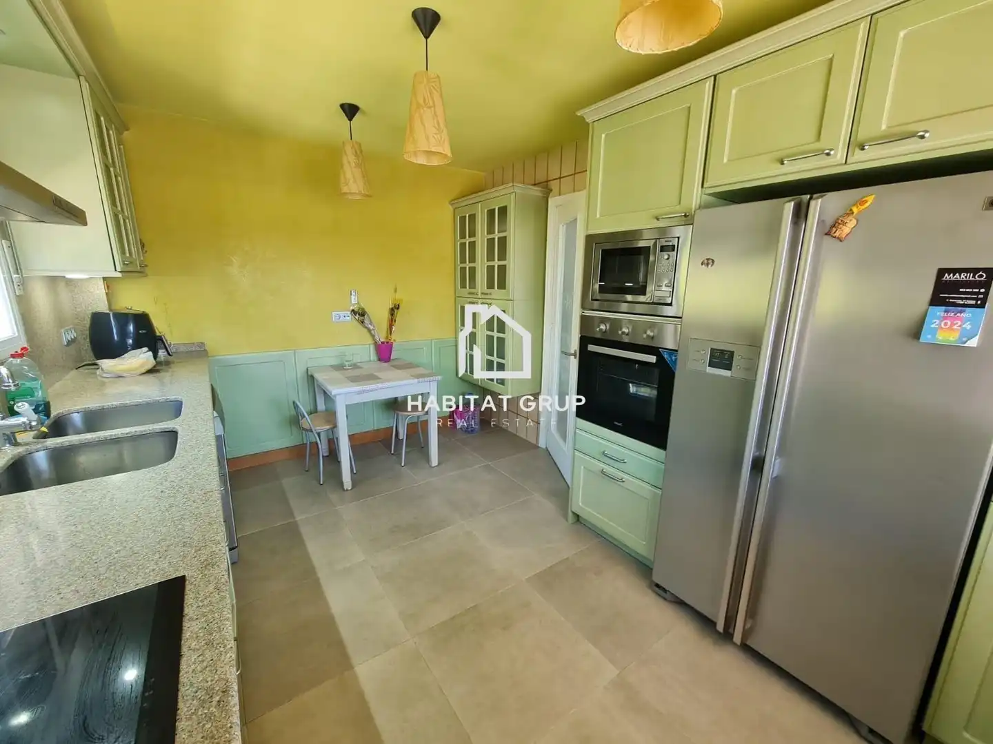 Cocina de Casa o chalet en venta en Blanes con Aire acondicionado, Calefacción y Jardín privado