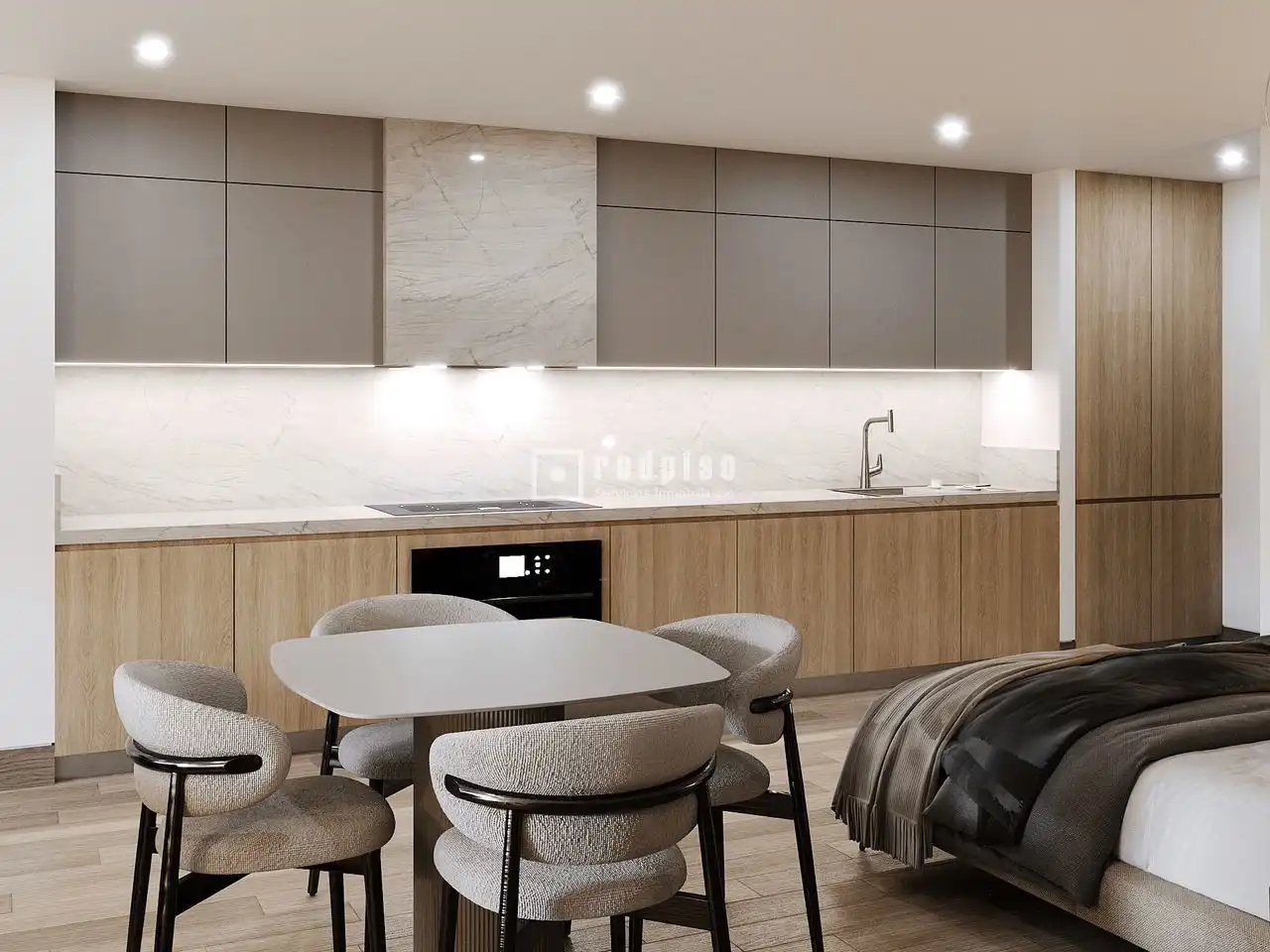 Cocina de Piso en venta en Madrid con Calefacción