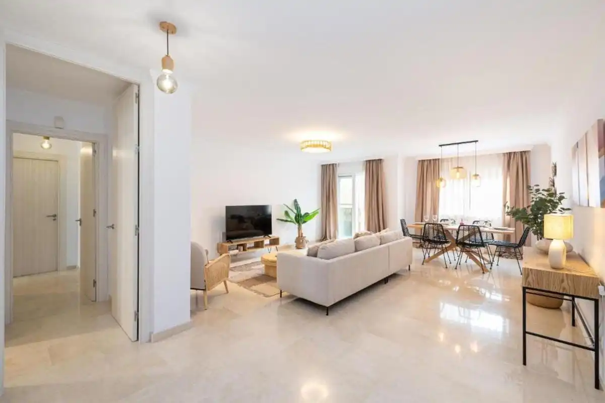 Living room of Flat for sale in Mijas  with Terrace