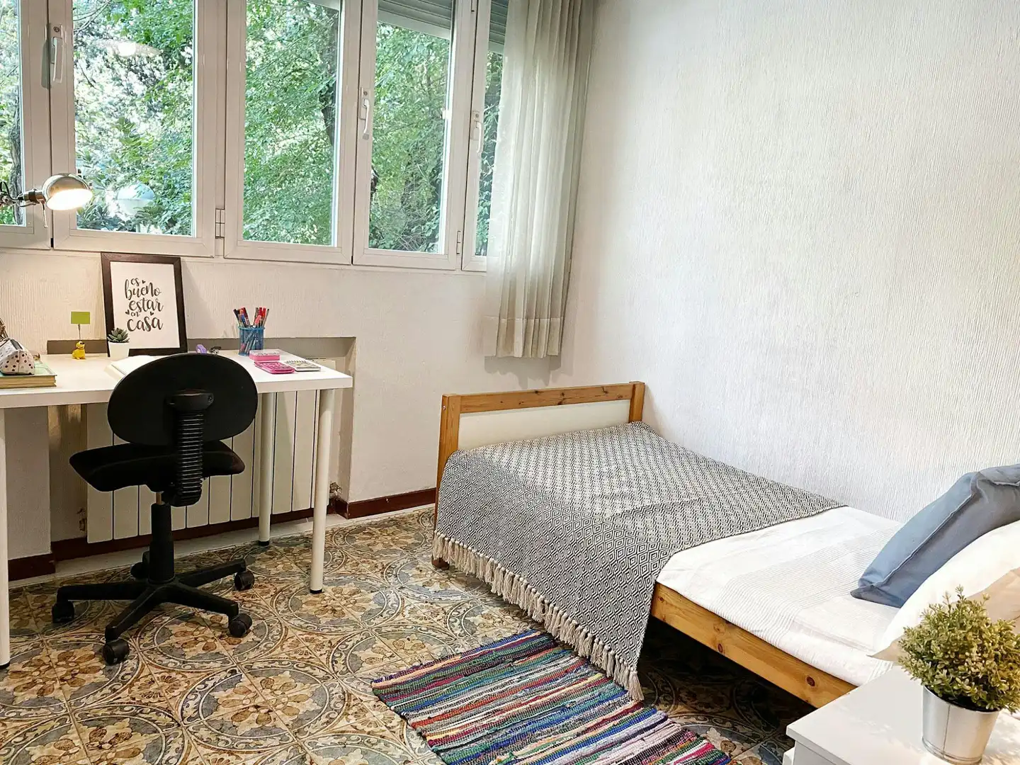 Habitación de Piso de alquiler en Madrid con Amueblado, Lavadora y TV