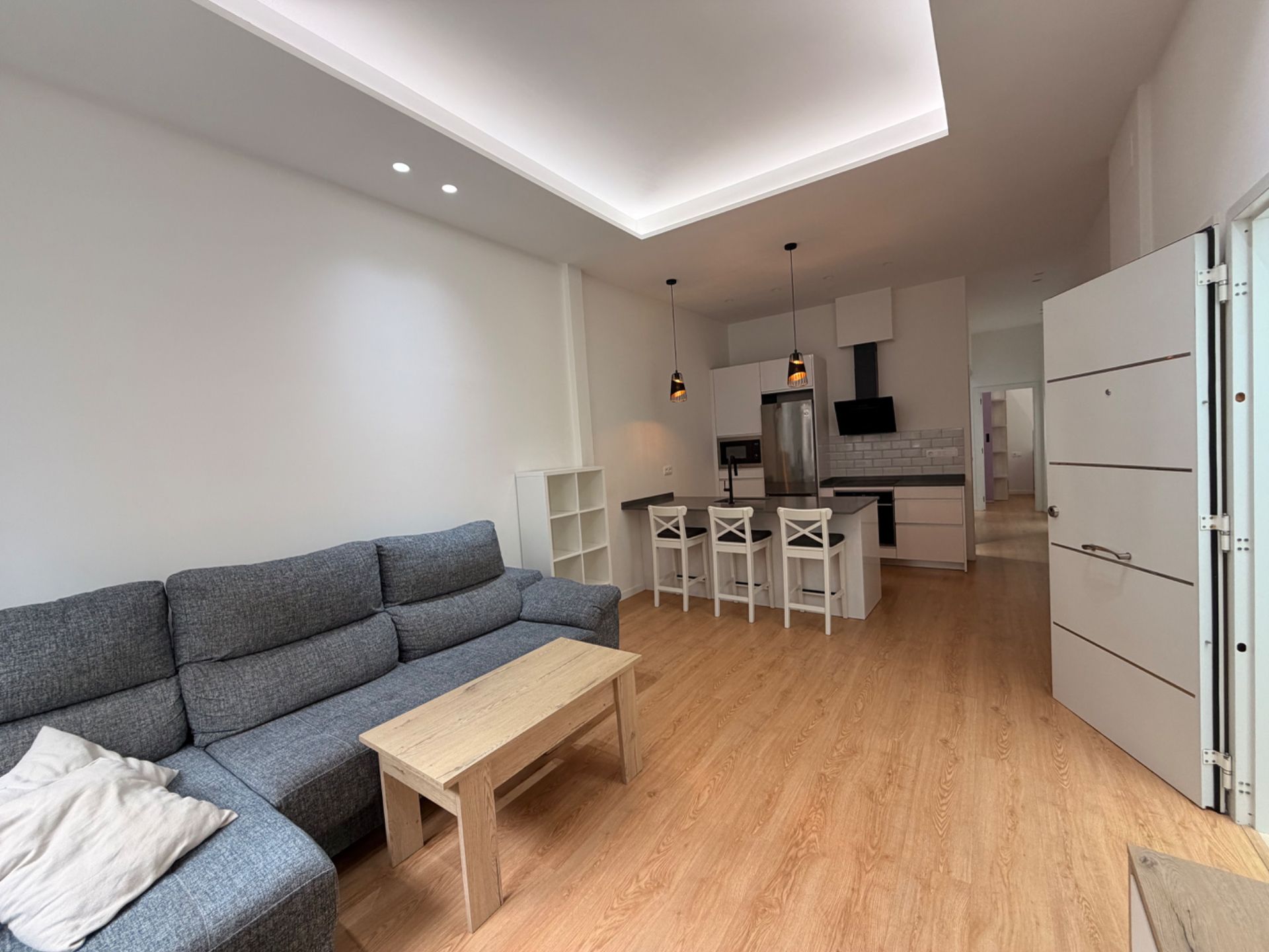 Living room of Flat for rent in Las Palmas de Gran Canaria  with Furnished, Oven and Washing machine